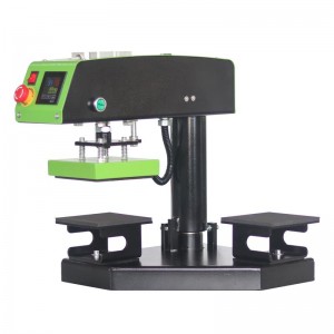 Double Station Tshirt Heat Press Machine Swing Away Digital Pneumatic Auto Transfer Machine for Label Printing