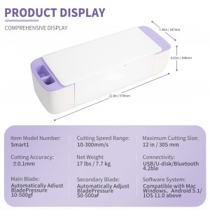 High Quality Hot Sale Flatbed Cutter Directly from Factory Pass CE Test Mini Desktop A3 Plotter Cutter(PC-360C)