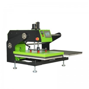 Auplex New Products Upper Heating Plate Moving Hydraulic Electric System Fully Automatic Heat Press Machine