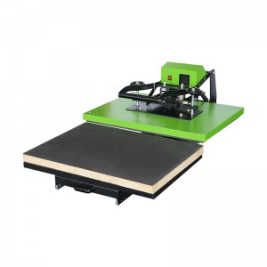 Large Operating Panel T-Shirts Printing Auto Open Heat Press Machine Extra Large Heat Press with Drawer